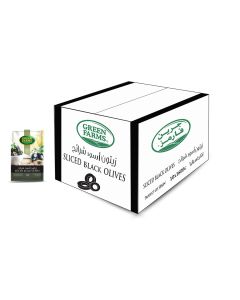 GF. SLICES GREEN OLIVES POUCH 10X1600G  