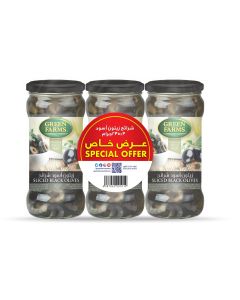 GF. SLICED BLACK OLIVES PROMO (3X235G)X4