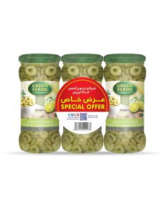 GF. SLICED GREEN OLIVES PROMO (3X235G)X4
